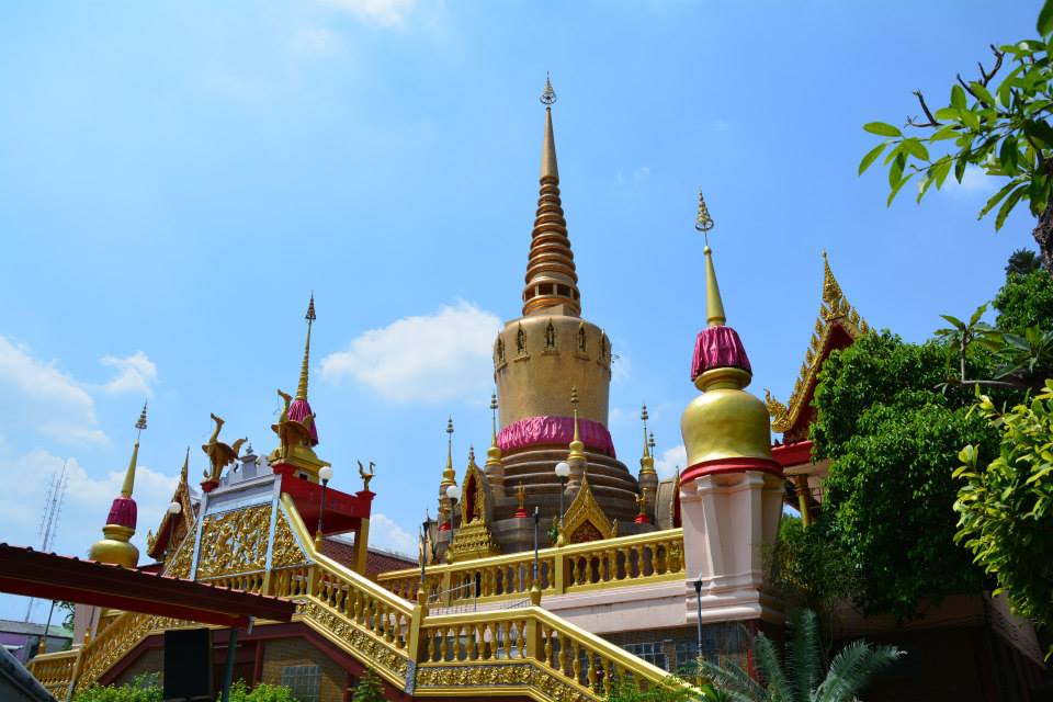 พระเจดีย์บรรจุพระบรมสารีริกธาตุ วัดหลักสี่