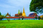 วัดพระศรีรัตนศาสดาราม Wat Phra Si Rattana Satsadaram (วัดพระแก้ว Wat Phra Kaew) ถนนหน้าพระลาน แขวงพระบรมมหาราชวัง เขตพระนคร กรุงเทพมหานคร 10200