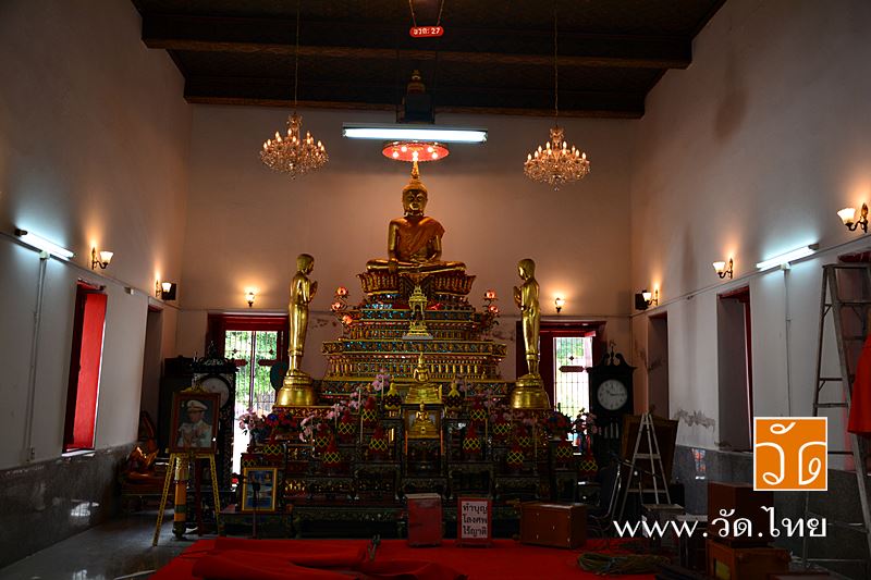 วัดหิรัญรูจีวรวิหาร (วัดน้อย) Wat Hiran Ruchi Worawihan (Wat Noi) ตั้งอยู่เลขที่ 122 ถนนอินทรพิทักษ์