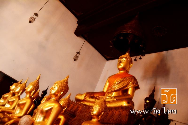 พระประธานอุโบสถ วัดราชคฤห์วรวิหาร [วัดมอญ] (Wat Rajkrueh) ตั้งอยู่เลขที่ 434 ถนนเทอดไท แขวงบางยี่เรื